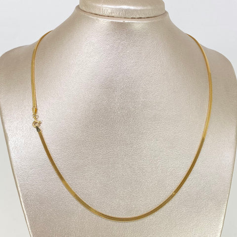 Cadena ● Sedusa ESP Oro amarillo 18k +3 / 5,1 Gr / 2,2 mm / 50 Cm