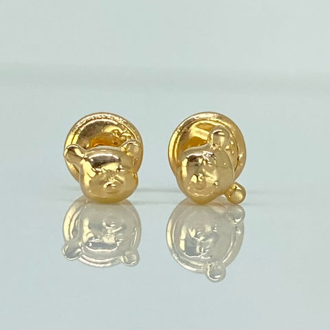 Topos Oso Oro amarillo 18k 0,75 Gr / 5,4 mm  *