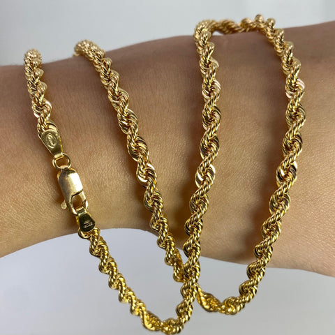Cadena Italy Lazo Oro amarillo 18k +1 / 14,85 Gr / 4 mm / 60 Cm *
