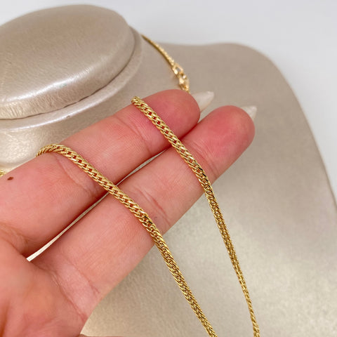 Cadena ● Serpiente Oro amarillo 18k +3 / 3,25 Gr / 2,5 mm / 45 Cm