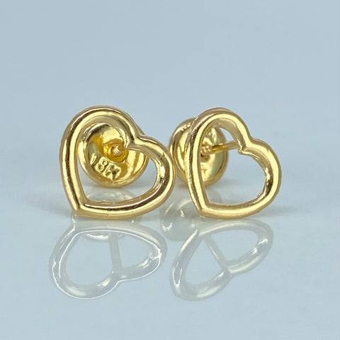 Topos Corazon Oro amarillo 0,58 Gr / 8,6 mm †