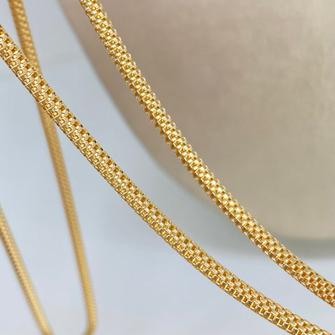 Cadena Cola Ratón Oro amarillo 18k +3 / 10,26 Gr / 2,8 mm / 60 Cm †