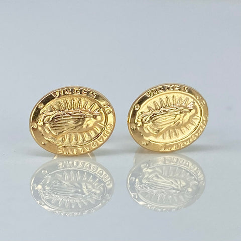 Topos Virgen Guadalupe Oro amarillo 18k 0,9 Gr / 8,4 mm