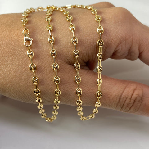 Cadena GC Oro amarillo 18k 6,15 Gr / 3 mm / 61 Cm *