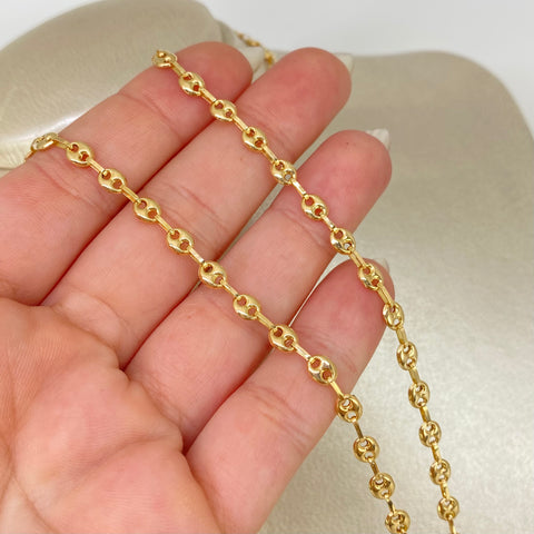 Cadena GC Oro amarillo 18k 5,88 Gr / 4 mm / 46 Cm