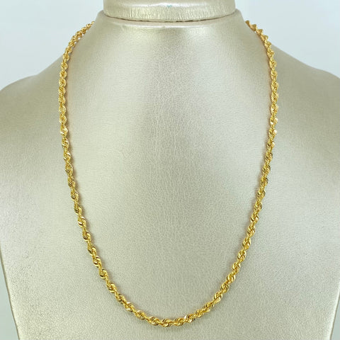 Cadena ● Lazo Oro amarillo 18k +1 / 5,3 Gr / 3,5 mm / 45 Cm *