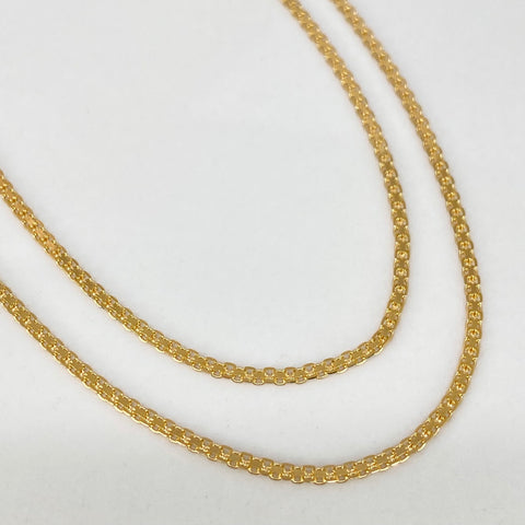 Cadena ● China Oro amarillo 18k 3,71 Gr / 1,8 mm / 50 Cm