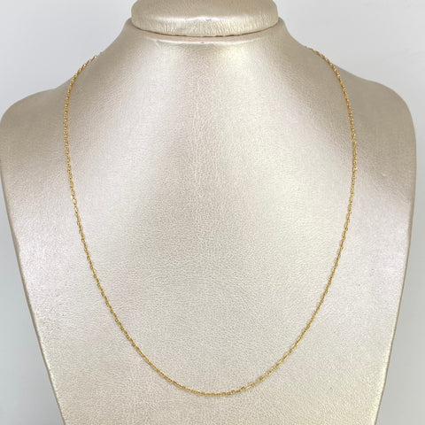 Cadena ● GC Oro amarillo 18k 2,90 Gr / 1,3 mm / 50 Cm *