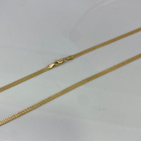 Cadena Italy China  Oro amarillo 18k +1 / 4,19 Gr / 2,3 mm / 60 Cm