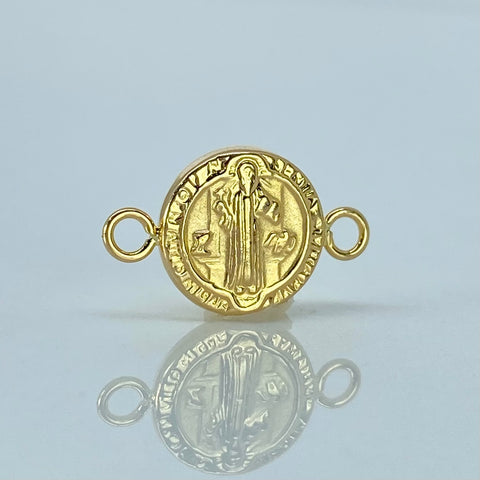 Herraje San Benito Oro amarillo 0,58 Gr / 1,8 Cm †