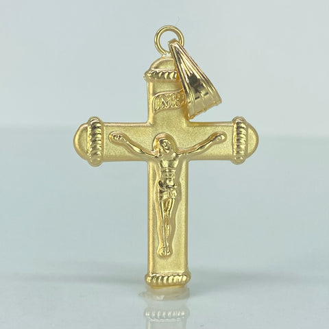 Dije Cruz Oro amarillo 18k 2,76 Gr / 4,8 Cm *