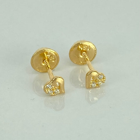 Topos Corazon Circones Blancos 0,55 Gr / 4,1 mm