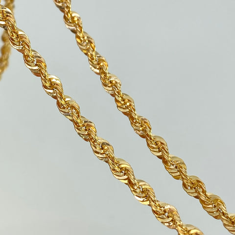 Cadena ● Lazo Oro amarillo 18k +1 / 5,25 Gr / 3,5 mm / 50 Cm †