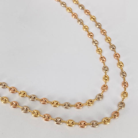 Cadena GC Tres oros 18k 8,6 Gr / 4,1 mm / 60 Cm *