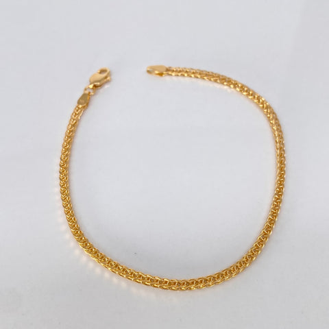 Pulso ● Franco Oro amarillo 18k +2 / 2,4 Gr / 2,2 mm / 19,2 Cm *