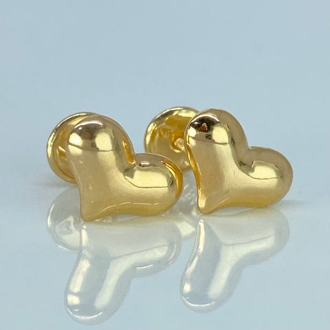 Topos Corazon Oro amarillo 0,78 Gr / 10 mm †