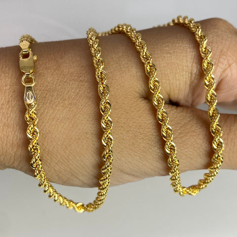 Cadena Italy Lazo Oro amarillo 18k +1 / 6,95 Gr / 3 mm / 50 Cm *
