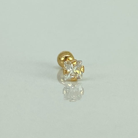 Piercing / Oro Amarillo 18k (Joya) / 0,3gr / 3.5mm / (Oreja)