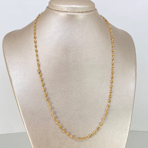 Cadena GC Diamantada Oro amarillo 5,60 Gr / 3,3 mm / 50 Cm
