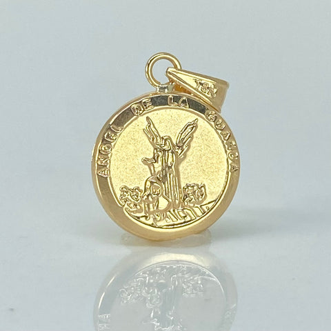 Dije Angel De la Guarda Oro amarillo 18k 0,7 Gr / 2 Cm *