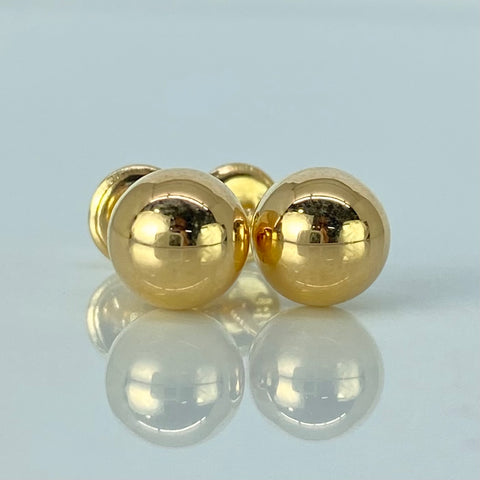 Topos Bolas Lisas Oro amarillo 0,8 Gr / 7 mm †