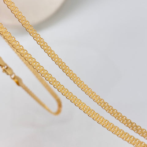 Cadena ● China Oro amarillo 18k 7,40 Gr / 2,3 mm / 60 Cm *