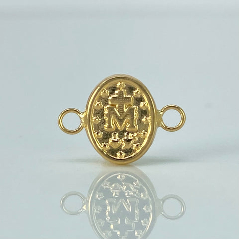 Herraje Virgen Guadalupe Oro amarillo 0,4 Gr / 1,4 Cm