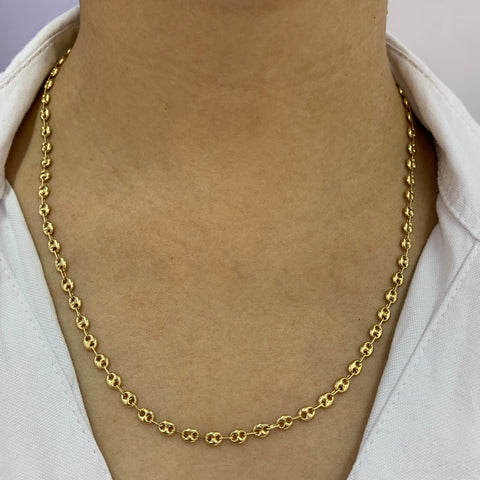Cadena GC Oro amarillo 18k 6,87 Gr / 4 mm / 52 Cm *