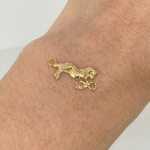 Herraje Caballo Oro amarillo 18k 0,5 Gr / 2 Cm *