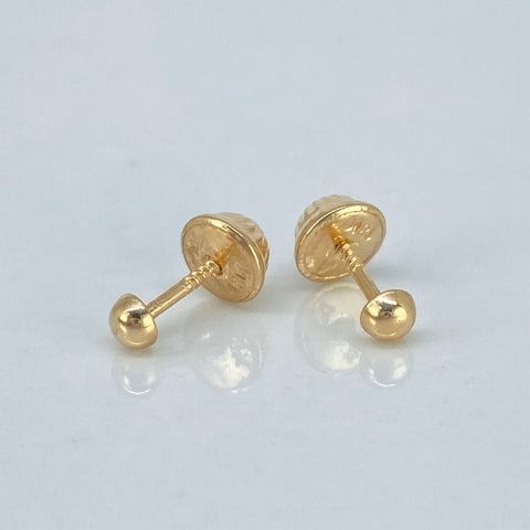 Topos Media Bola  Oro amarillo 0,4 Gr / 3 mm *