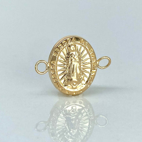 Herraje Virgen Guadalupe Oro amarillo 0,73 Gr / 1,7 Cm *