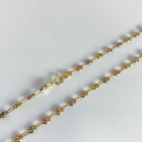Cadena GC Tres oros 18k 5,47 Gr / 3,2 mm / 60 Cm *