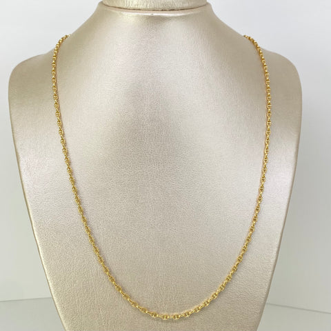 Cadena ● GC Italy Oro amarillo 18k 4,85 Gr / 2,1 mm / 60 Cm †