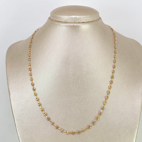 Cadena GC Tres oros 18k 4,50 Gr / 3,3 mm / 45 Cm *