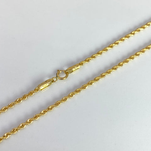 Cadena Italy Lazo Oro amarillo 18k +1 / 1,83 Gr / 1,5 mm / 50 Cm