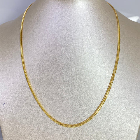 Cadena Italy Sedusa Oro amarillo 18k 3,38 Gr / 2,5 mm / 45 Cm *