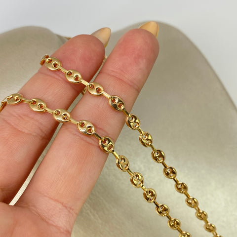 Cadena GC Oro amarillo 9,65 Gr / 4,5 mm / 60 Cm †