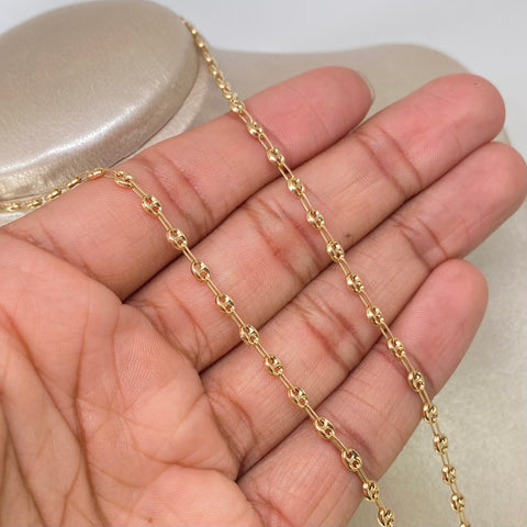 Cadena GC Lisas Oro amarillo 4,80 Gr / 3,3 mm / 45 Cm