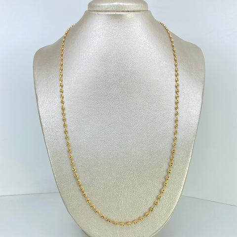 Cadena Baby GC Oro amarillo 18k 6,50 Gr / 3 mm / 60 Cm *
