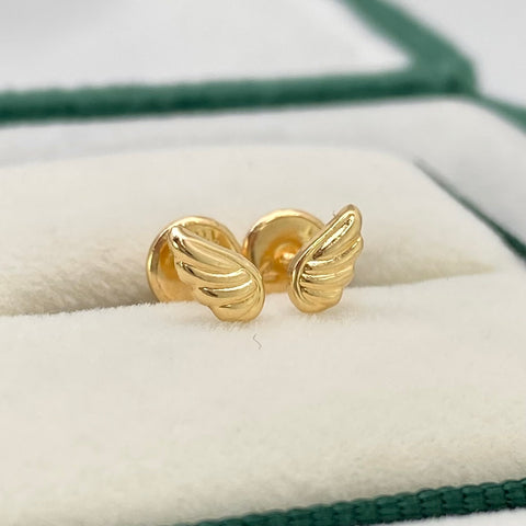 Topos Alas Oro amarillo 18k 0,47 Gr / 5,7 mm