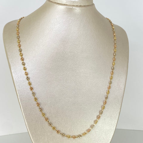 Cadena GC Tres oros 18k 8,6 Gr / 4,1 mm / 60 Cm *