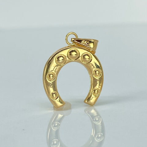 Dije Herradura Oro amarillo 18k 1,1 Gr / 2,4 Cm *