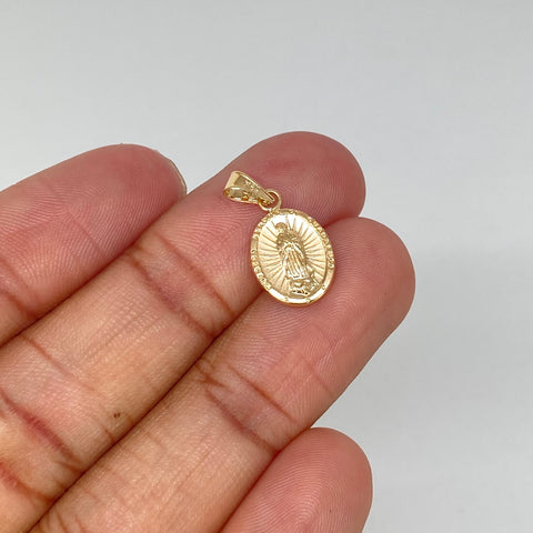 Dije Virgen Guadalupe Oro amarillo 0,6 Gr / 2,1 Cm *