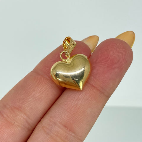 Dije Corazon Oro amarillo 1,35 Gr / 2,4 Cm *