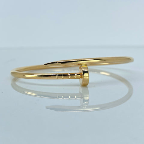 Pulso ● Clavo CT Oro amarillo 6,9 Gr / 18 Cm