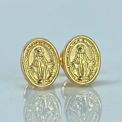 Topos Virgen Milagrosa Oro amarillo 0,68 Gr / 6,2 mm
