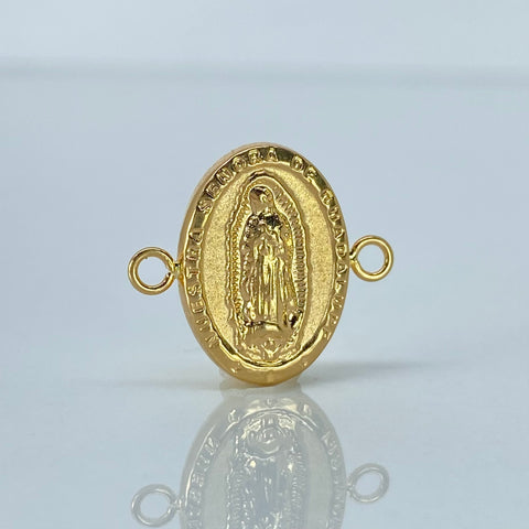Herraje Virgen Guadalupe Oro amarillo 1,12 Gr / 2 Cm †