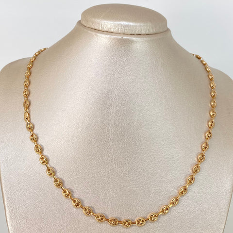 Cadena GC Oro amarillo 18k 9,60 Gr / 5,2 mm / 50 Cm †