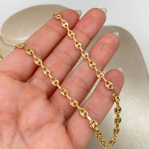 Cadena GC Oro amarillo 18k 7,53 Gr / 4,5 mm / 45 Cm *