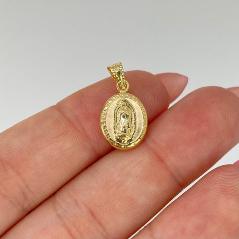 Dije Virgen Guadalupe Oro amarillo 18k 0,7 Gr / 1,8 Cm *